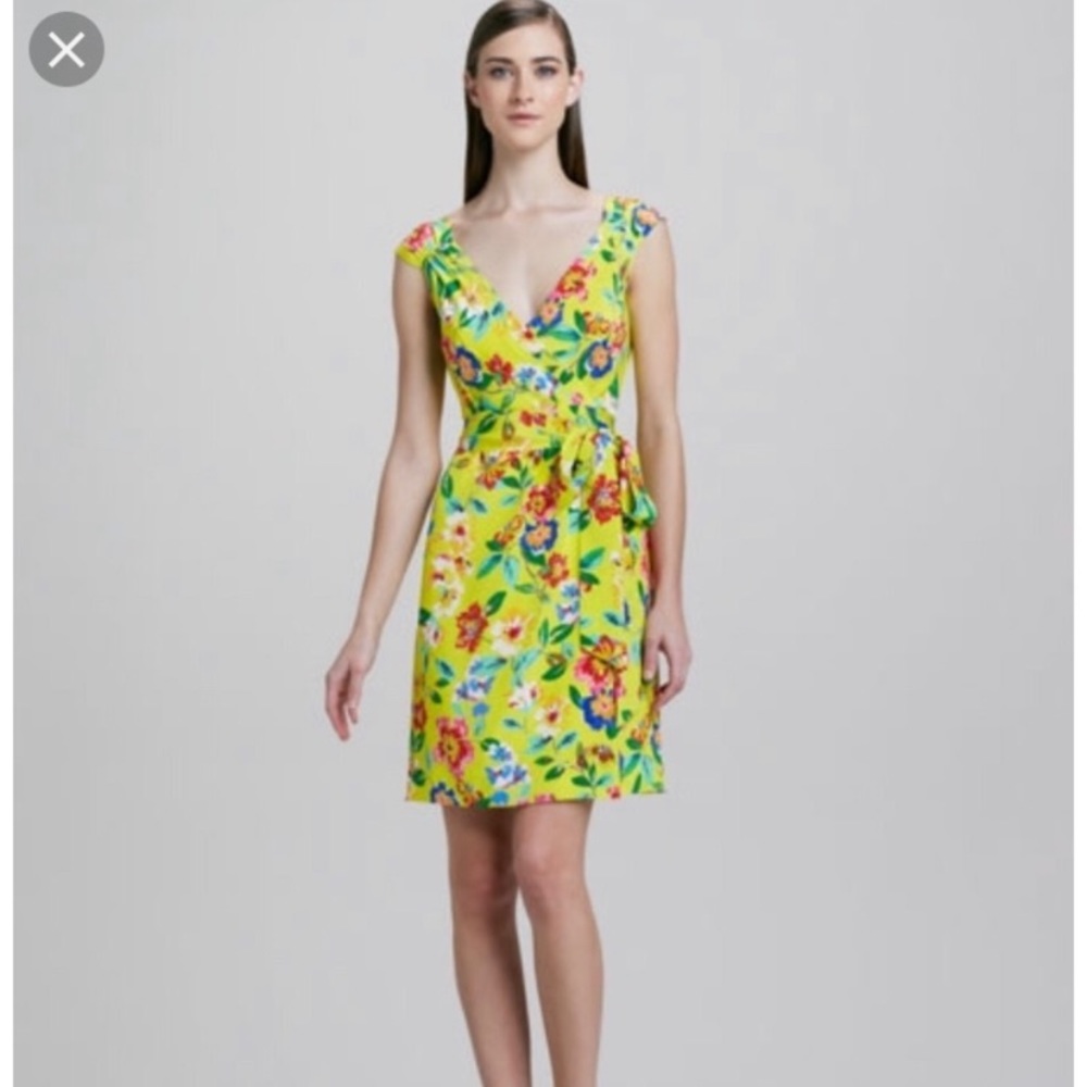Silk Kate Spade Flower wrap around